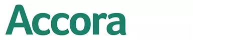 Accora logo letterbox left aligned