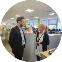 OT Emma Taylor - talking to CEO Gary Waltham
