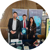 Gary Waltham at the Senedd’s Y Farchnad event