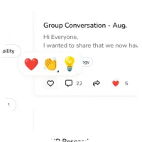 Reactions on RCOT Communities