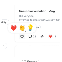 Reactions on RCOT Communities