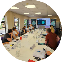 Lauren Walker hosts round table discussion with Welsh OTs
