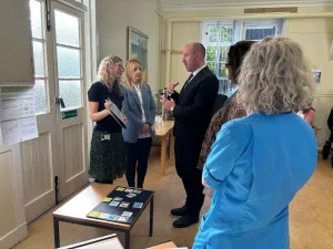 Neil Gray visits Lothian hospital
