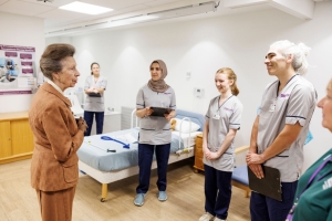 Princess royal adddresses 4 OT students