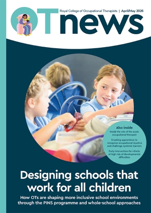 Cover with school children eating lunch