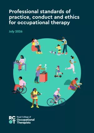 RCOT professional standards for OT practice conduct ethics cover image - 2026