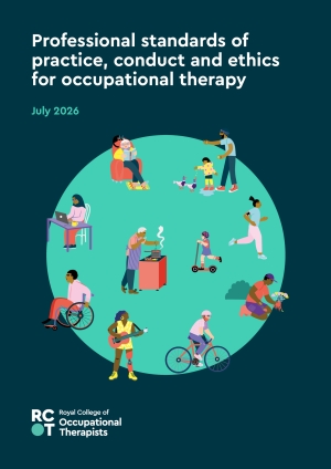 RCOT professional standards for OT practice conduct ethics cover image - 2026