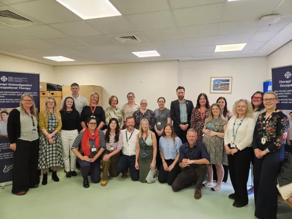 A group of OTs from South Wales
