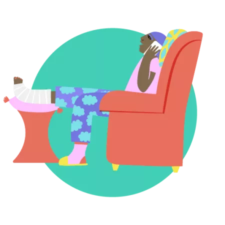 ladyonchair