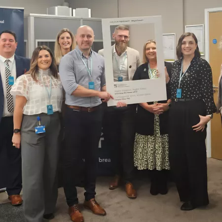 RCOT Wales Policy Officer Paul Smith and others