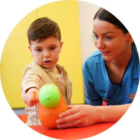 OT working with a child