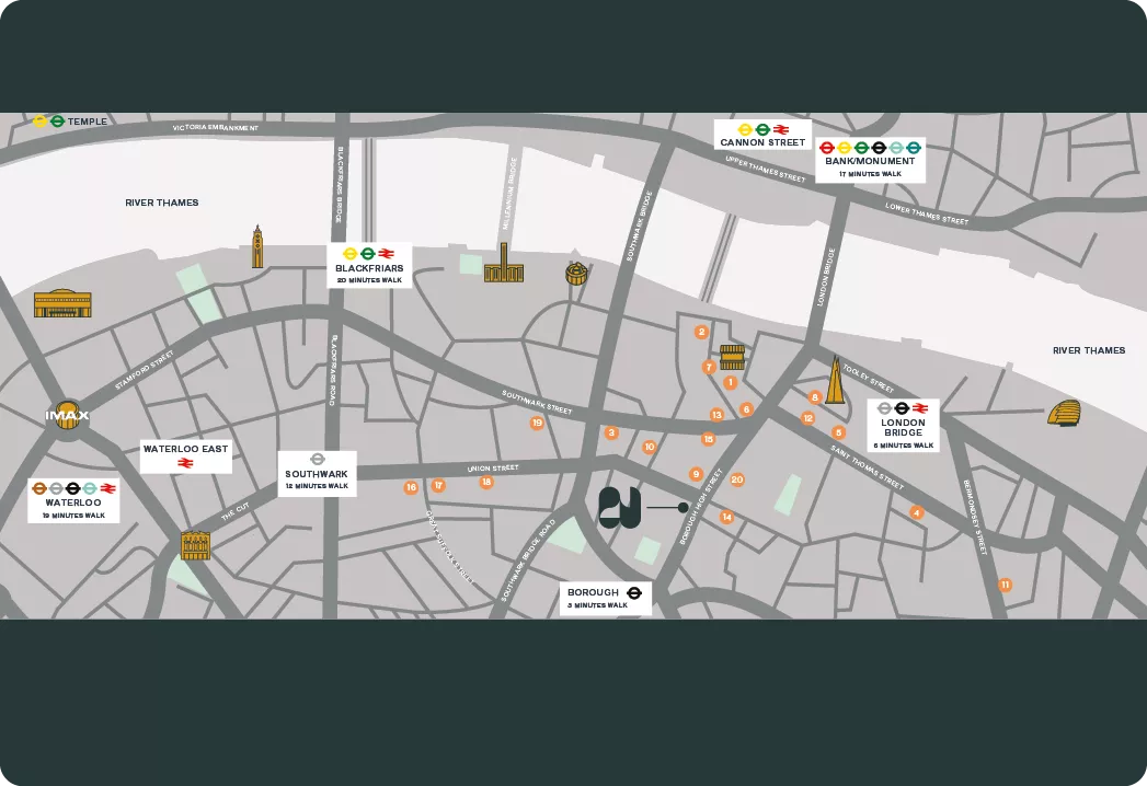 Phoenix house local area map design